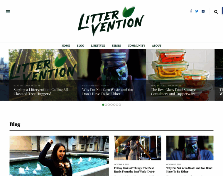 Littervention.com thumbnail