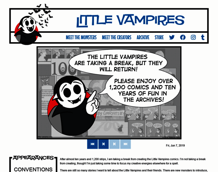 Little-vampires.com thumbnail