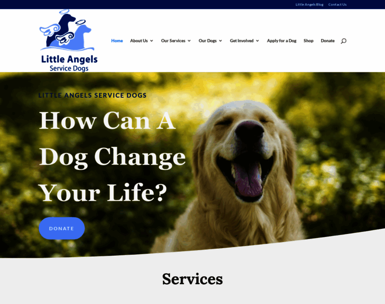 Littleangelsservicedogs.org thumbnail