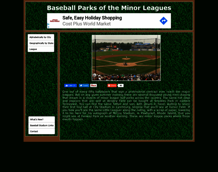 Littleballparks.com thumbnail