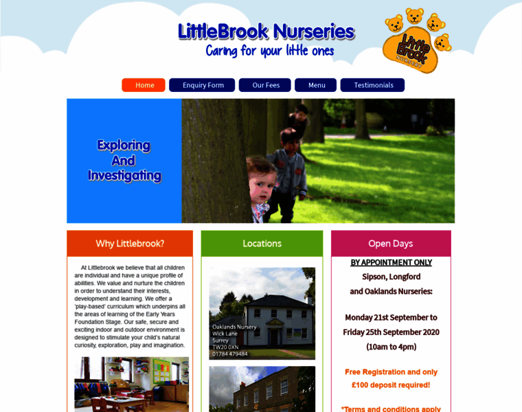 Littlebrooknursery.co.uk thumbnail