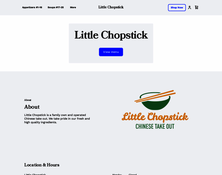 Littlechopstick.com thumbnail