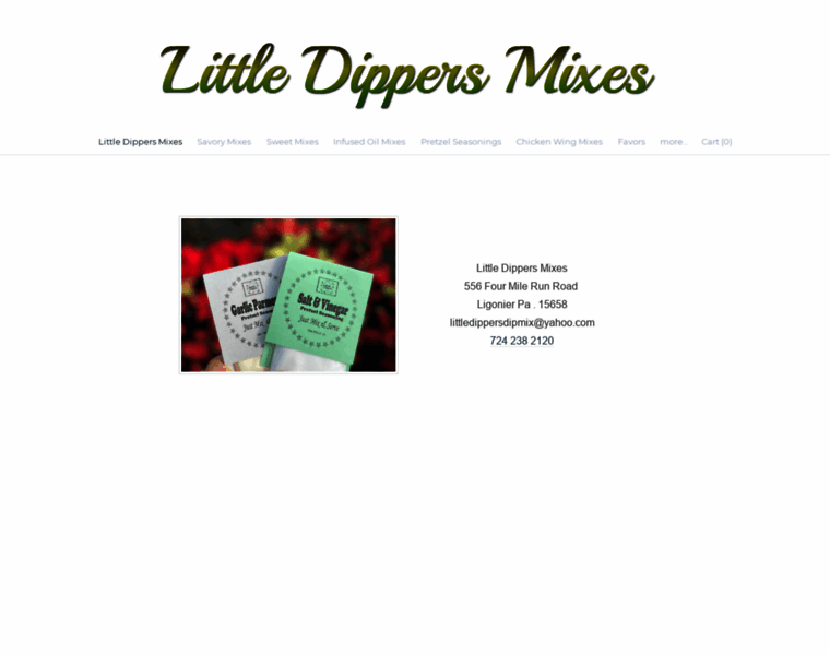 Littledippersdips.com thumbnail