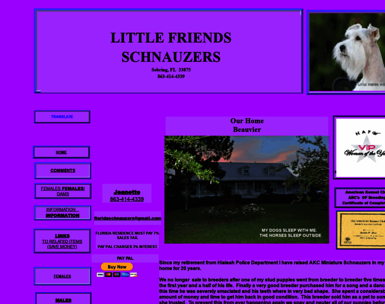 Littlefriendsschnauzers.com thumbnail