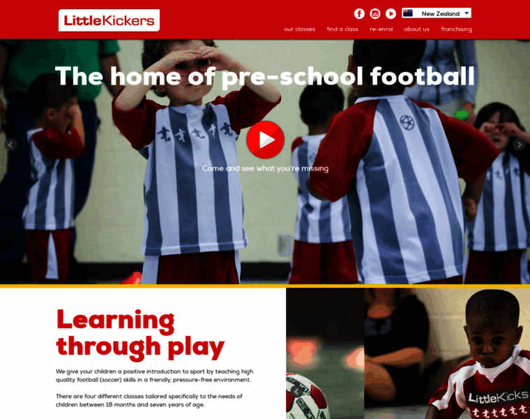 Littlekickers.co.nz thumbnail