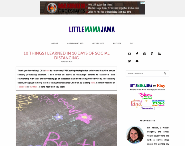 Littlemamajama.com thumbnail
