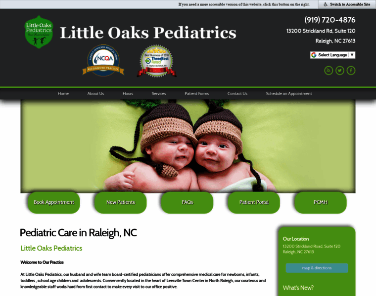 Littleoakspediatrics.com thumbnail