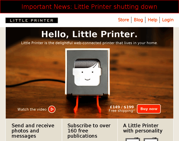 Littleprinter.com thumbnail