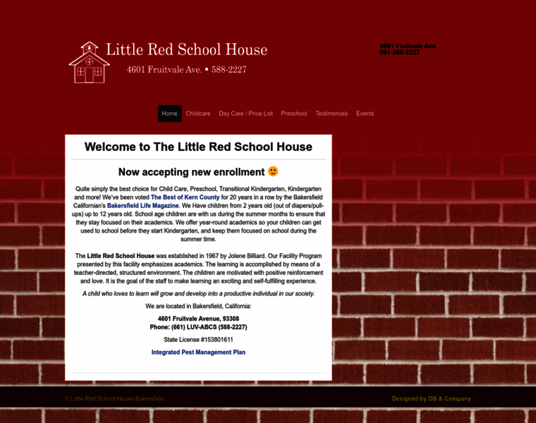 Littleredschoolhousebakersfield.net thumbnail