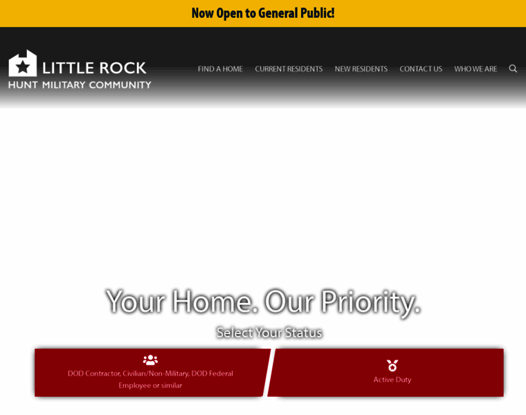 Littlerock-family-housing.com thumbnail