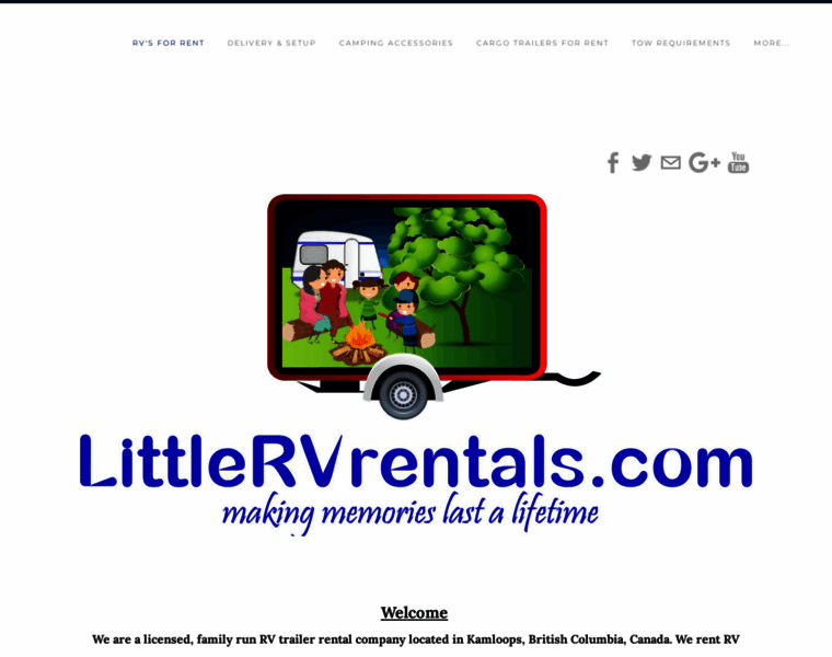 Littlervrentals.com thumbnail