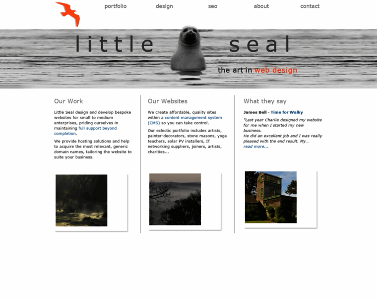 Littlesealwebdesign.com thumbnail