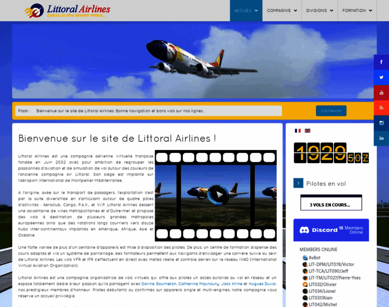 Littoral-airlines.com thumbnail