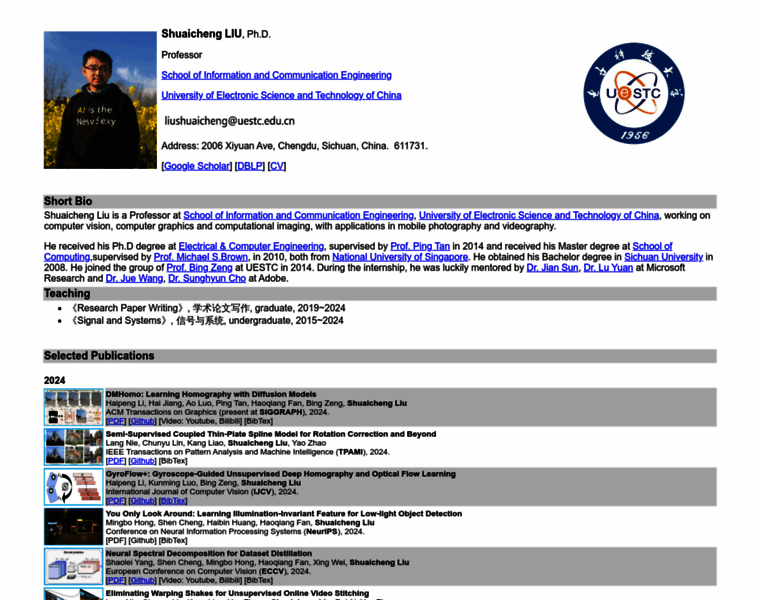 Liushuaicheng.org thumbnail