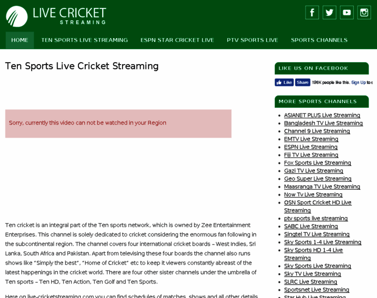 Live-cricketstreaming.com thumbnail