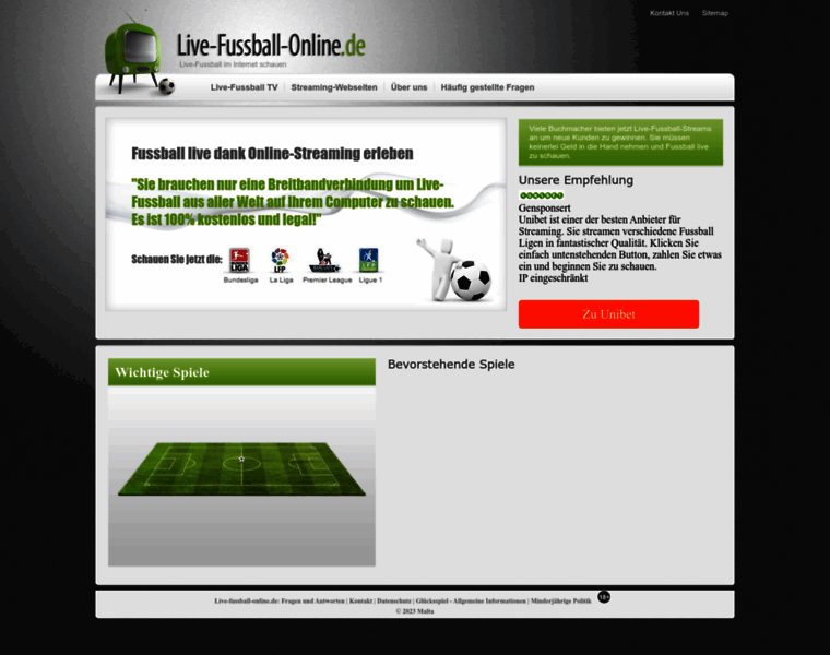 Live-fussball-online.de thumbnail