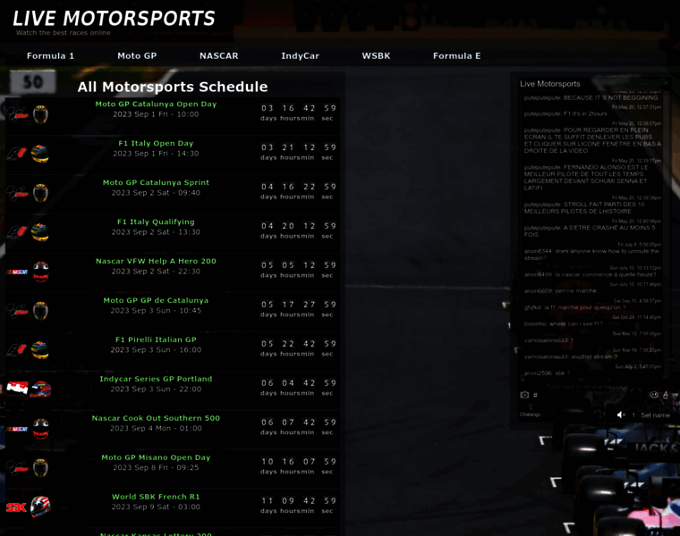 Live-motorsports.com thumbnail
