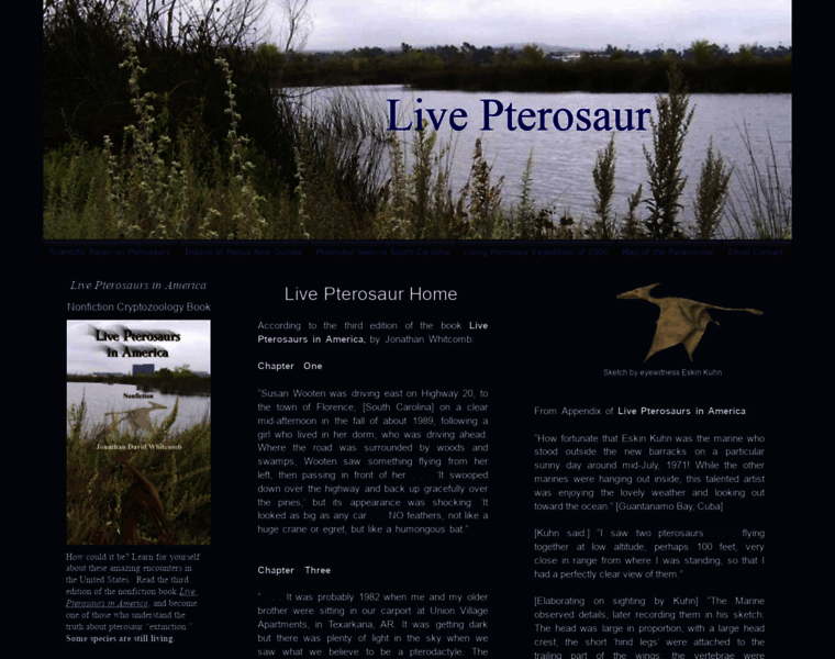 Live-pterosaur.com thumbnail