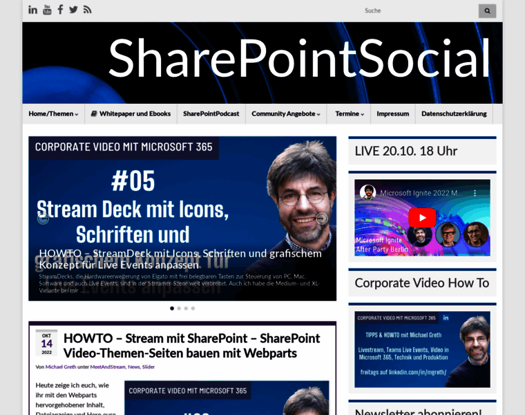 Live.sharepointcommunity.de thumbnail
