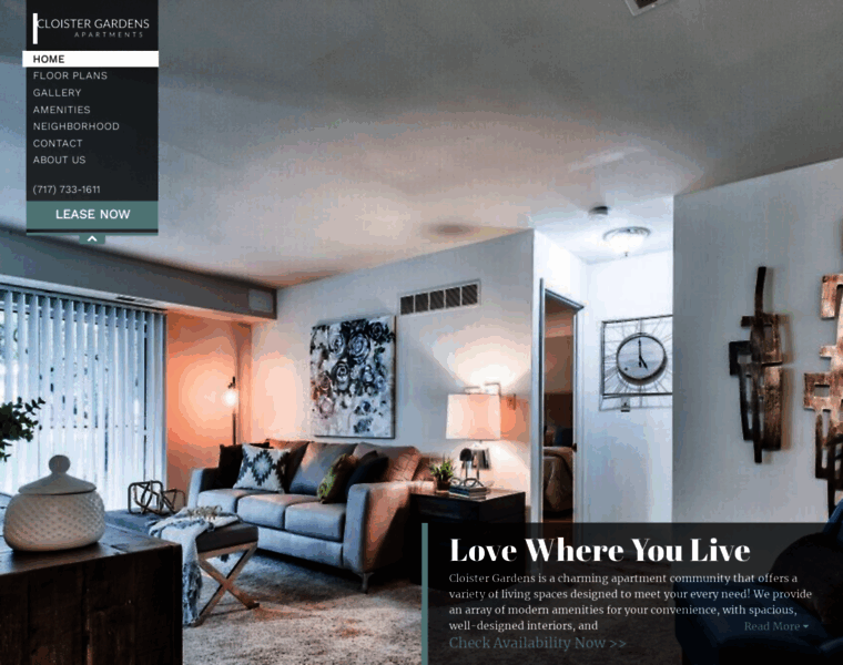 Liveatcloistergardens.com thumbnail