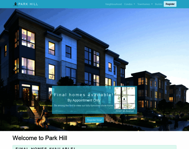 Liveatparkhill.ca thumbnail