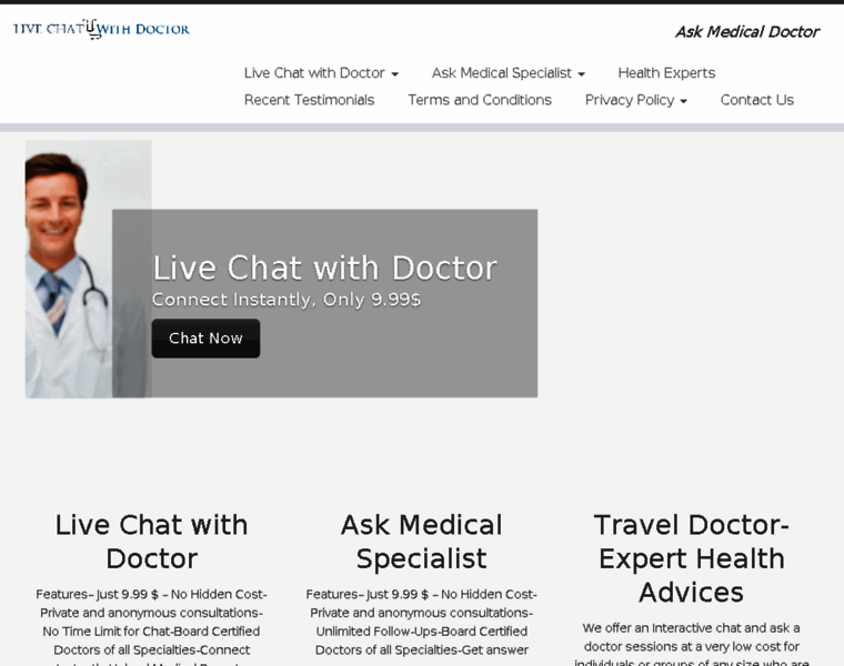 Livechatwithdoctor.com thumbnail