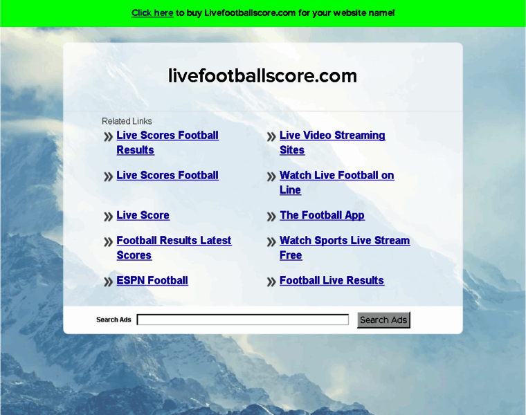 Livefootballscore.com thumbnail