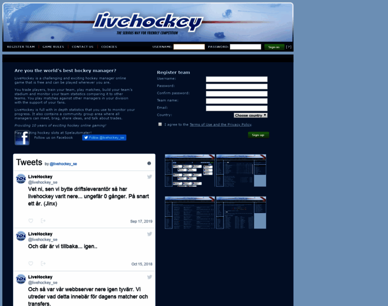 Livehockey.org thumbnail