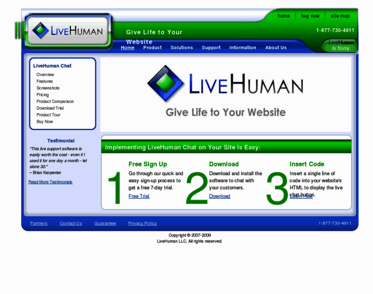 Livehuman.com thumbnail