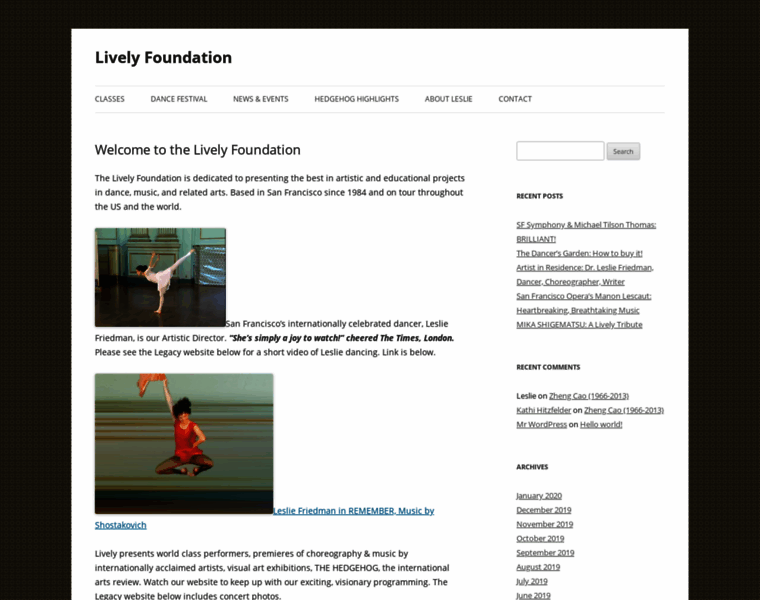 Livelyfoundation.org thumbnail