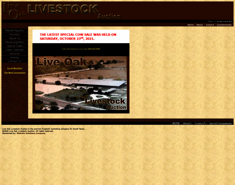 Liveoaklivestock.com thumbnail