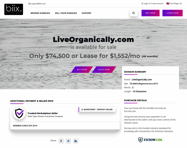 Liveorganically.com thumbnail Liveorganically.com thumbnail