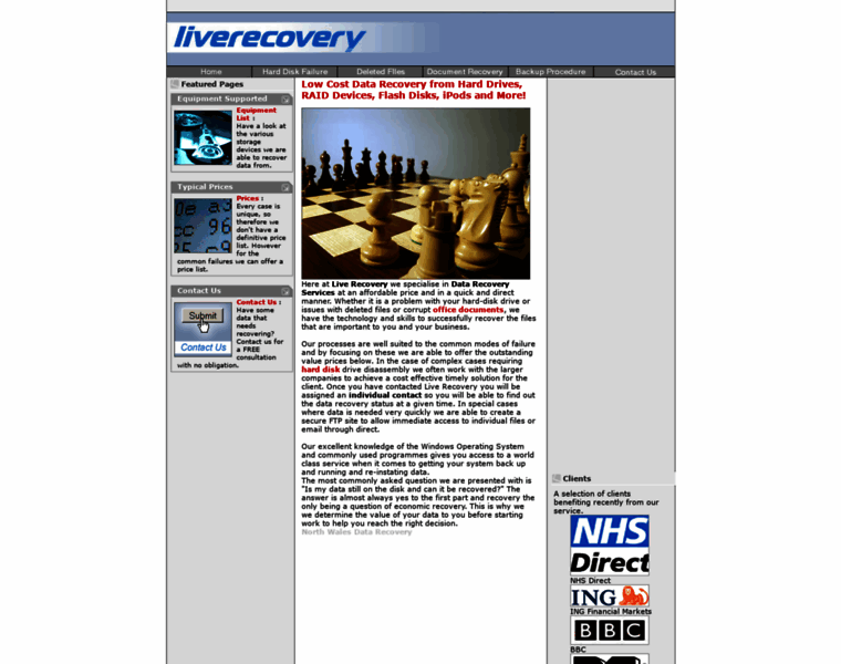 Liverecovery.co.uk thumbnail