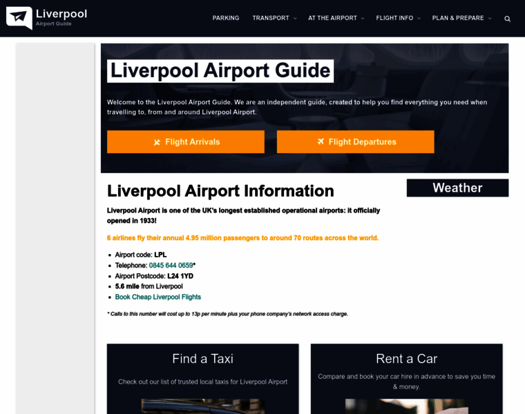 Liverpool-airport-guide.co.uk thumbnail
