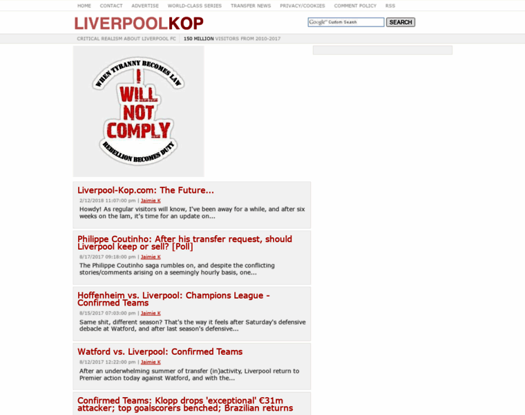 Liverpool-kop.com thumbnail