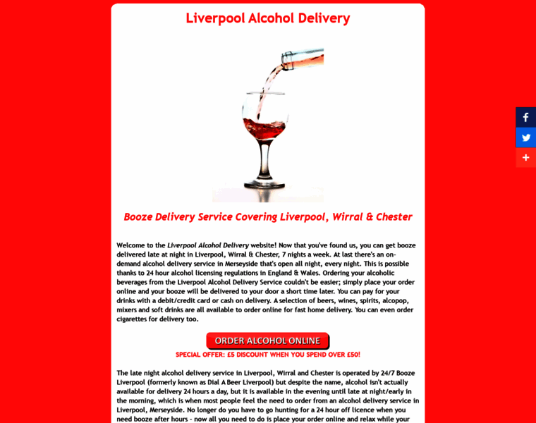 Liverpoolalcoholdelivery.co.uk thumbnail