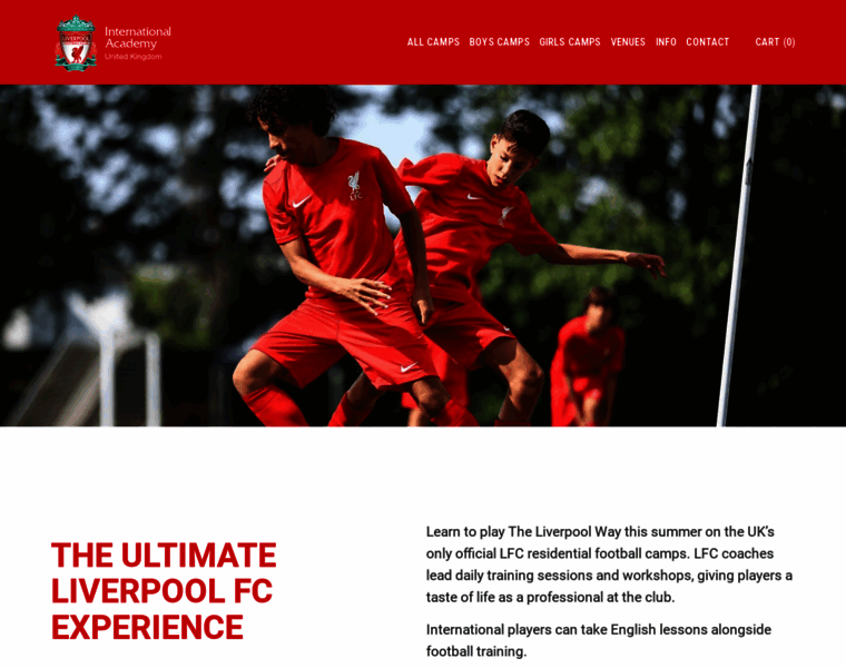 Liverpoolfccamps.com thumbnail