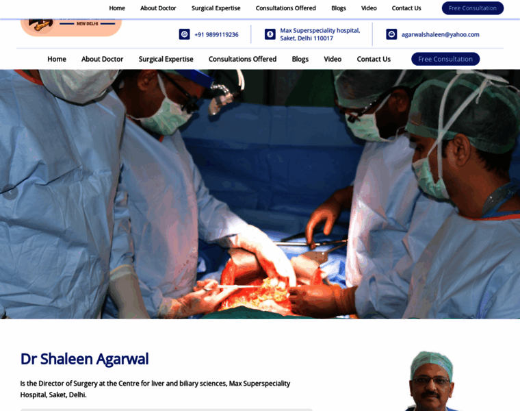 Livertransplantationindia.in thumbnail