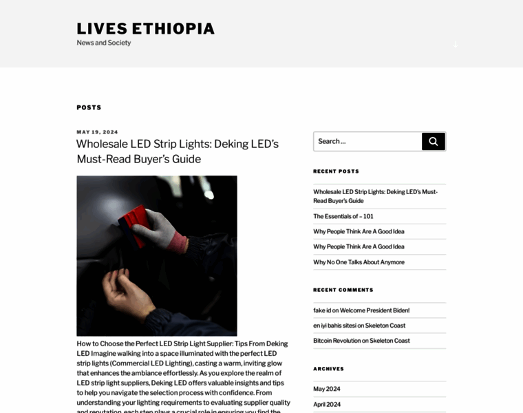 Lives-ethiopia.org thumbnail