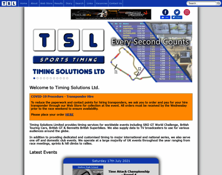 Livetiming.tsl-timing.com thumbnail