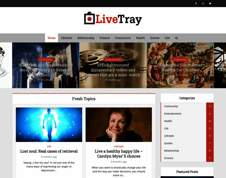 Livetray.com thumbnail