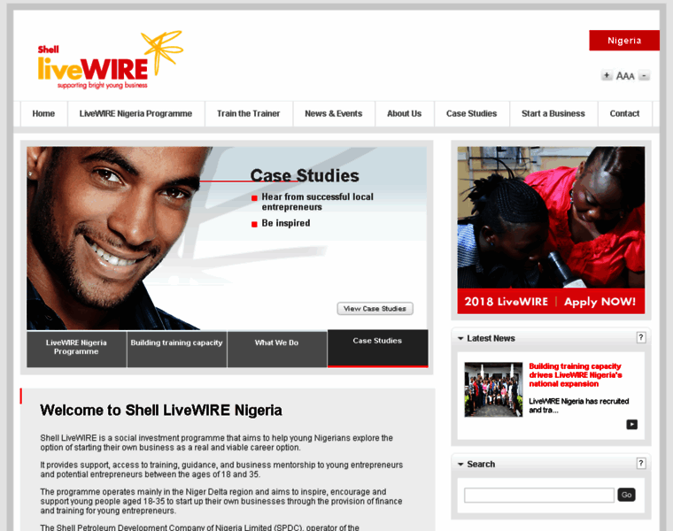 Livewire-nigeria.org thumbnail