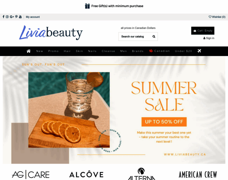 Liviabeauty.ca thumbnail Liviabeauty.ca thumbnail
