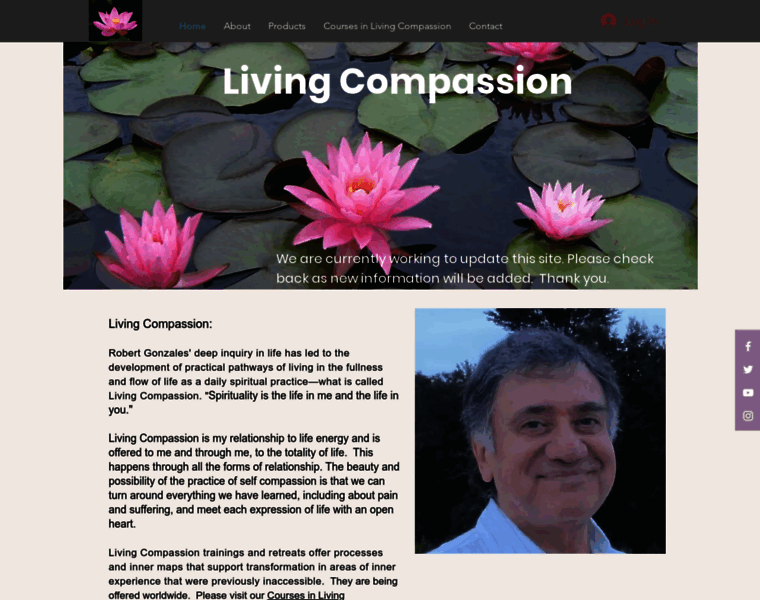 Living-compassion.org thumbnail