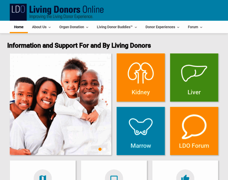 Livingdonorsonline.org thumbnail