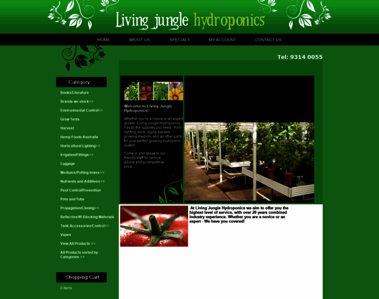 Livingjunglehydroponics.com.au thumbnail
