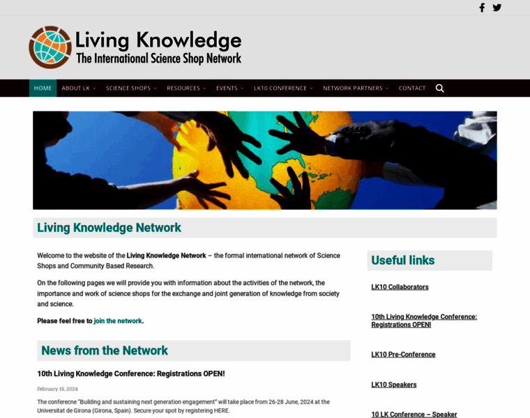 Livingknowledge.org thumbnail