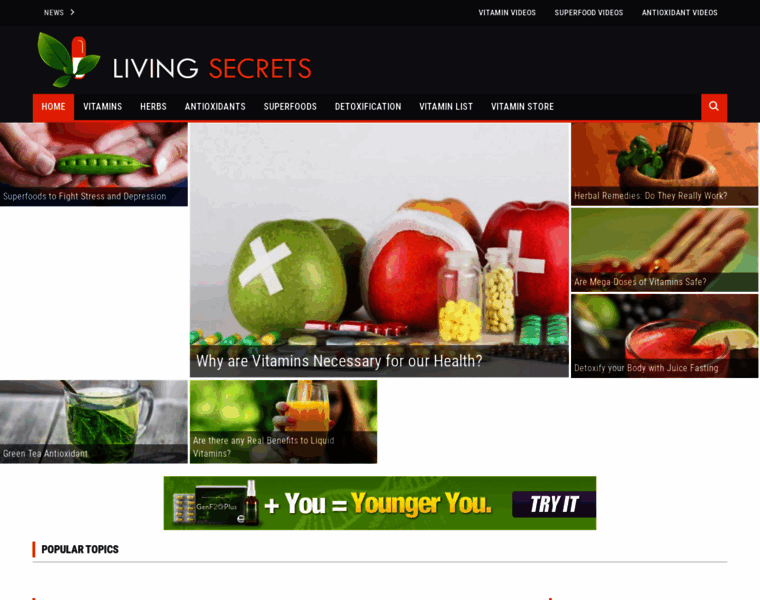 Livingsecrets.com thumbnail