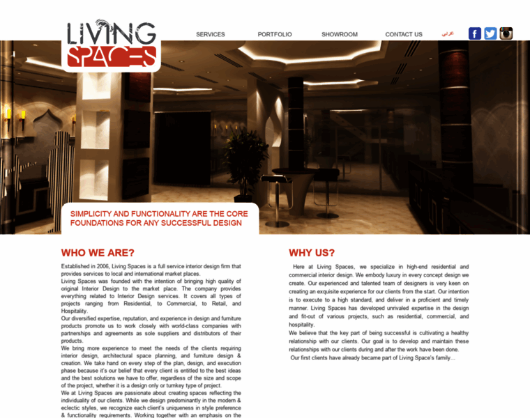 Livingspaces-designs.com thumbnail