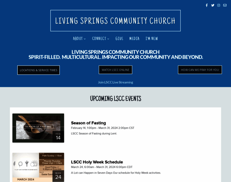 Livingspringscc.org thumbnail Livingspringscc.org thumbnail